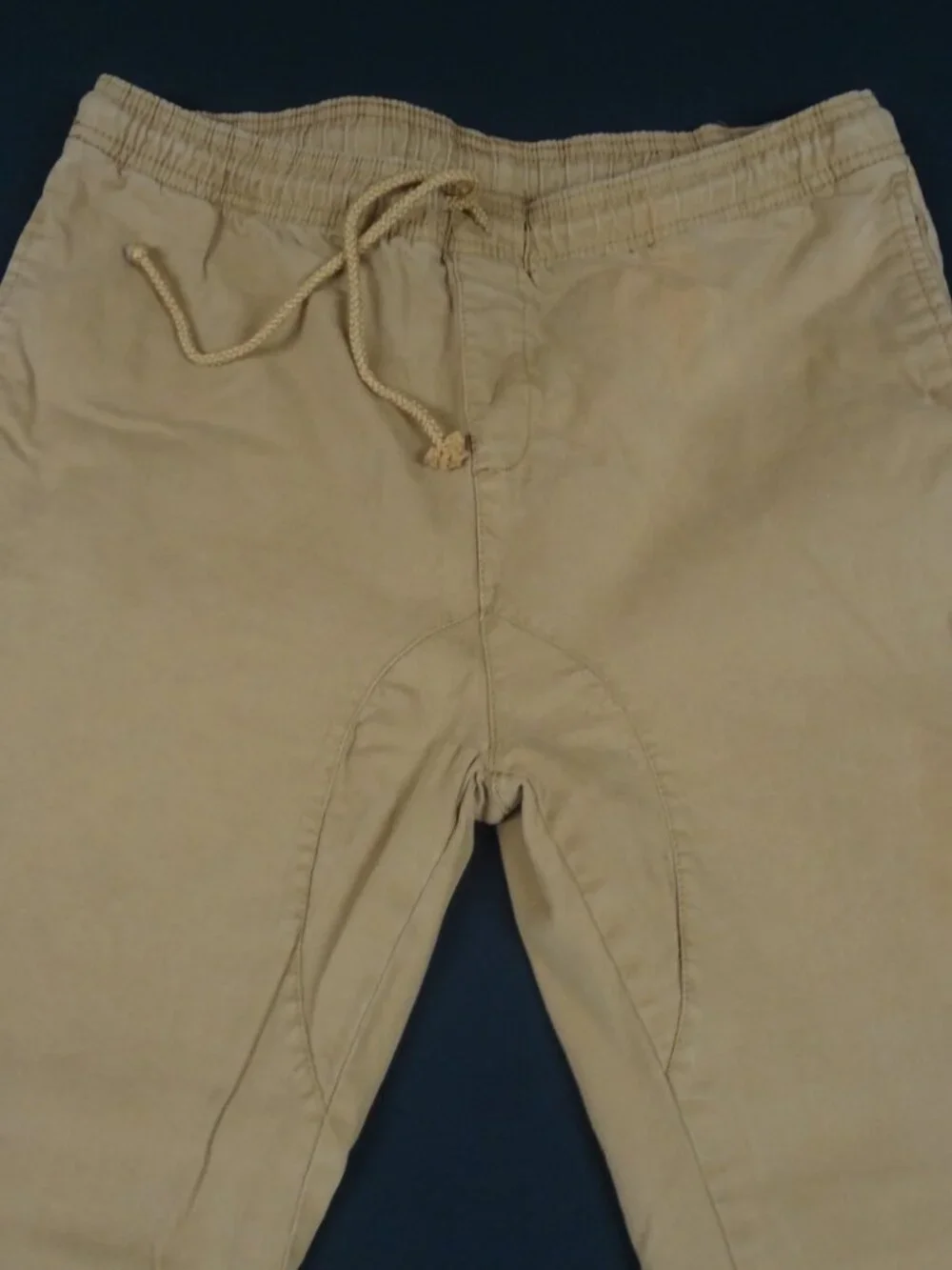 MEN'S GABE'S TAN COTTON TWILL JOGGER PANTS SIZE LARGE L 34
